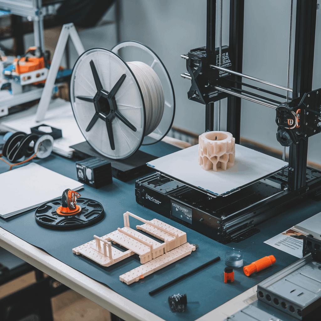 3D printing assembly line